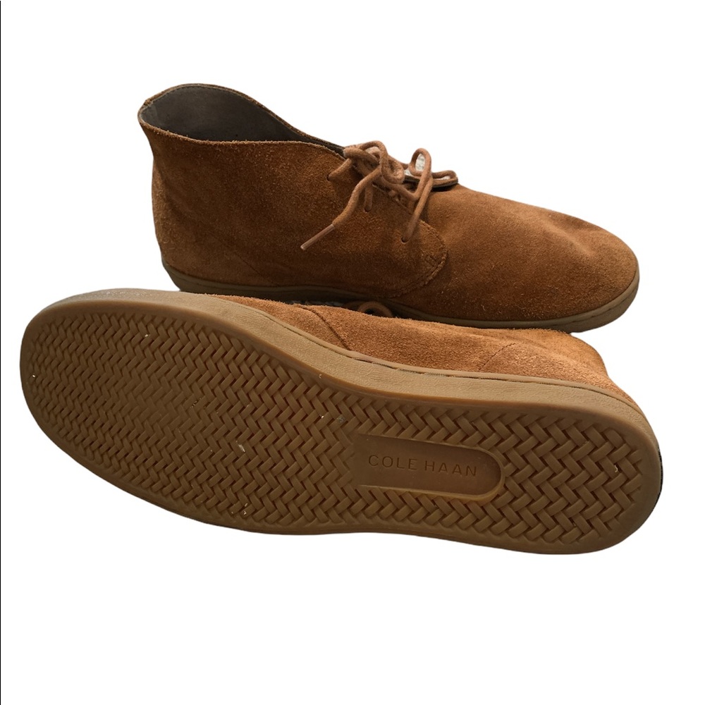 Cole Haan Men Suede Boots size 8.5 - Picture 4 of 6